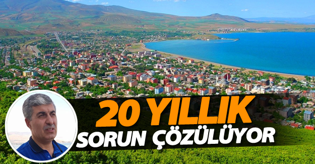 Van Gölü havzasındaki 20 yıllık sorun çözlüyor