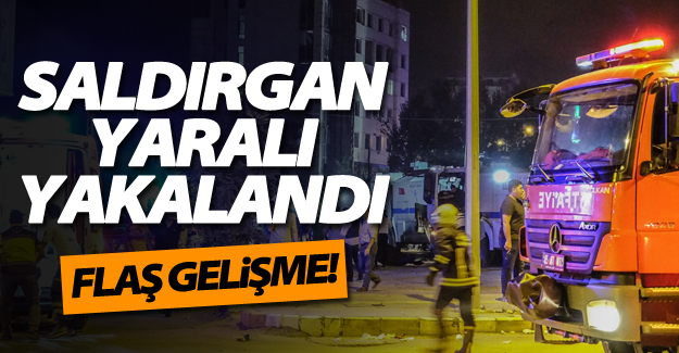 SON DAKİKA!Saldırıyı gerçekleştiren PKK'lı yaralı yakalandı