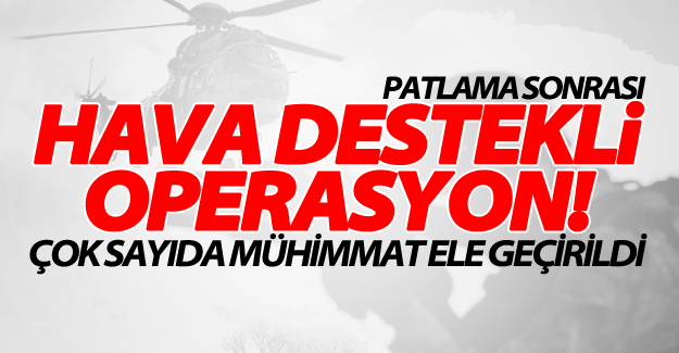 SON DAKİKA! Van'da saldırı sonrası hava destekli operasyon!