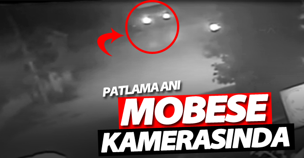 Van'da bombalı aracın patlama anı MOBESE kamerasında