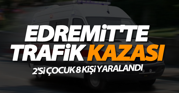 Van'da feci trafik kazası; 8 yaralı