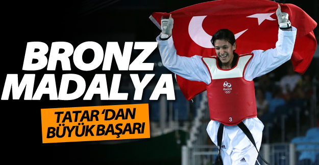 Vanlı tekvandocu Nur Tatar 2016 Rio Olimpiyatları'nda bronz madalya aldı