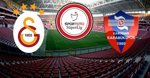 Galatasaray Karabükspor maçı kaç kaç canlı anlatım radyon dinle!