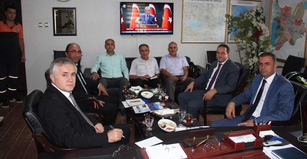 AFAD İyileştirme Daire Başkanı Akın, Van AFAD’ı ziyaret etti