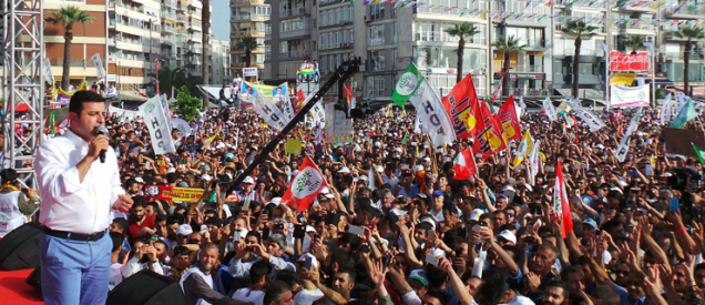 HDP AYDIN mitingini kesintisiz webden canlı seyret!