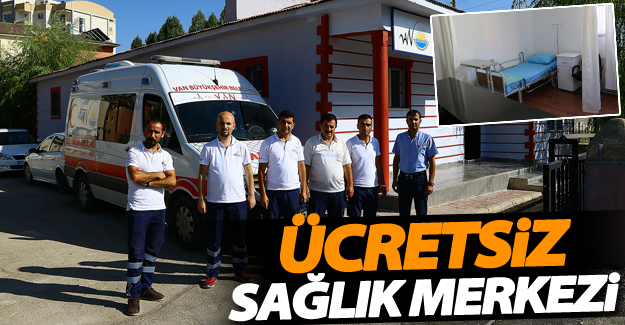 Büyükşehir Belediyesi, halka ücretsiz hizmet sunacak Sağlık Merkezi açtı