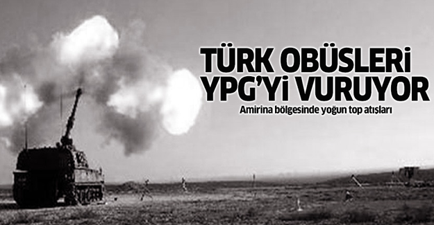 SON DAKİKA! Türk obüsleri YPG'yi vuruyor