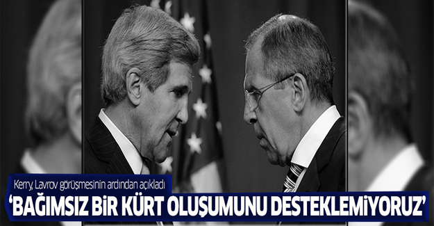 Kerry: Suriye'de Kürt oluşumunu desteklemiyoruz