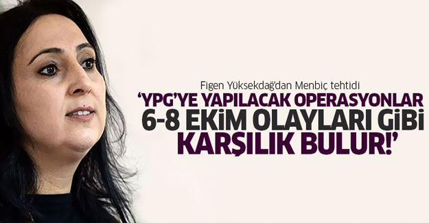 Figen Yüksekdağ'dan flaş Menbiç açıklaması