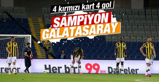 Şampiyon Galatasaray!