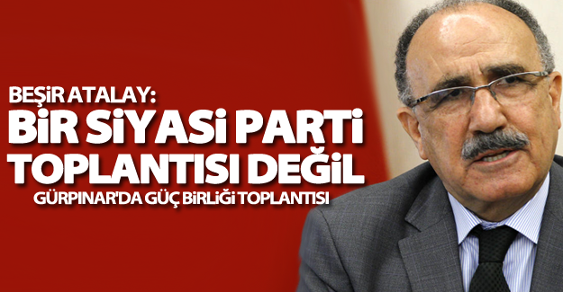 Gürpınar'da Güç Birliği Toplantısı