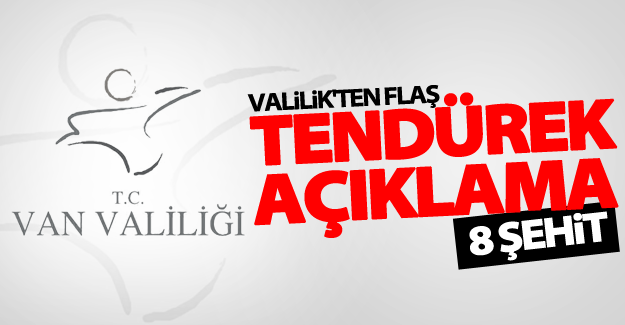 Van Valiliği'nden flaş Tendürek açıklaması
