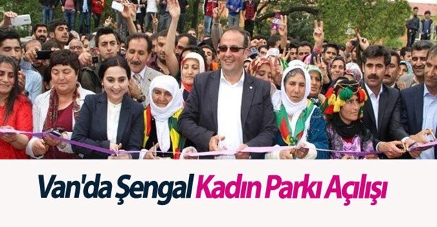 Van'da Şengal Kadın Parkı Açılışı!