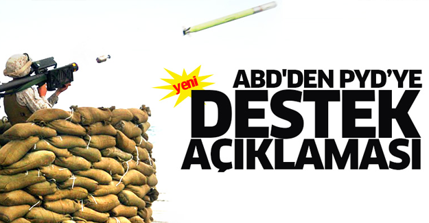 ABD'den PYD'ye yeni destek açıklaması