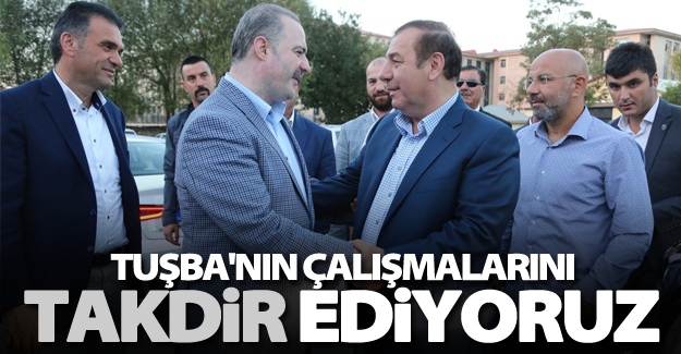 Başkan Kadıoğlu’ndan Tuşba Belediyesi’ne ziyaret