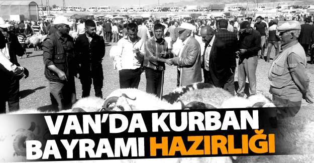 Van’da Kurban Bayramı hazırlığı