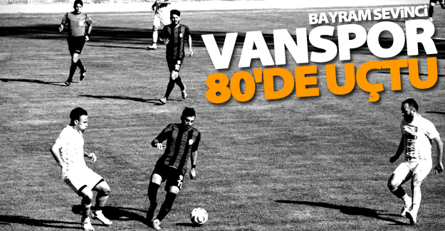 Vanspor bayram'da taraftarlarını sevindirdi