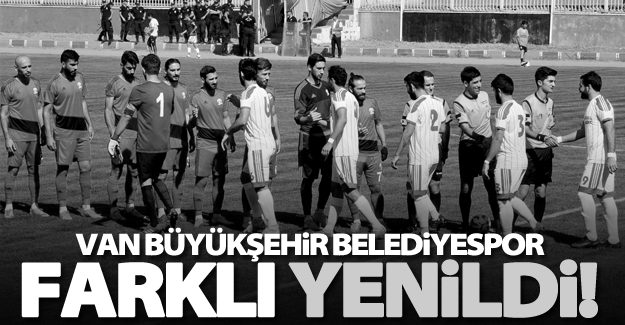 Van Büyükşehir Belediyespor farklı yenildi!