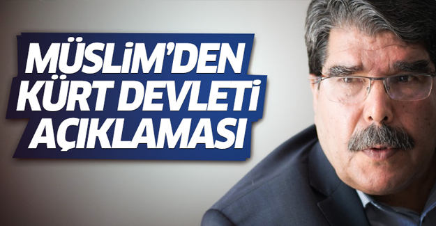 Salih Müslim'den 'Kürt devleti' açıklaması