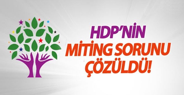 HDP İstanbul mitingi 30 Mayıs’ta Kazlıçeşme’de