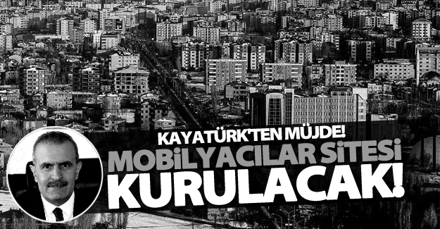 Van'a bir proje daha! Mobilya sitesi yapılacak