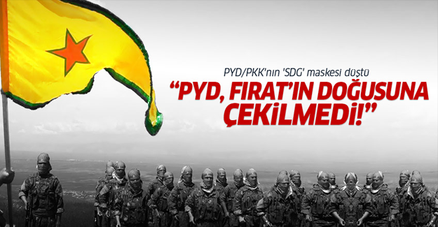 'PYD Fırat'ın doğusuna çekilmedi'