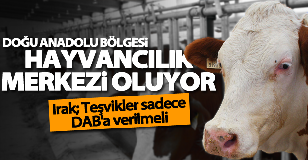 Doğu Anadolu Bölgesi hayvancılık merkezi oluyor