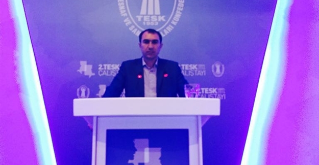 Esnaf Odası Başkanı Berge 2. TESK çalıştayına katıldı