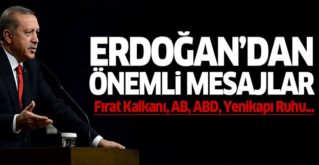 Erdoğan'dan Meclis açılışında önemli açıklamalar