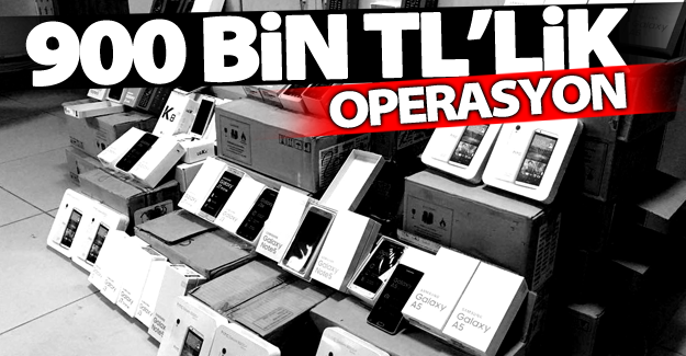 Van’da 900 bin TL’lik operasyon