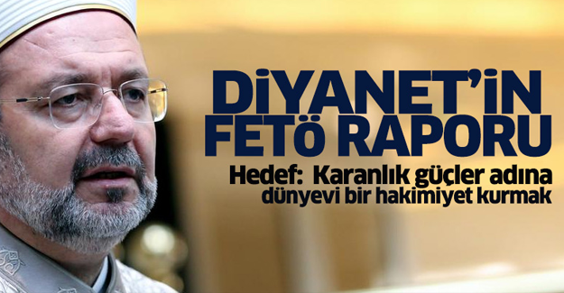 Diyanet'in FETÖ raporu