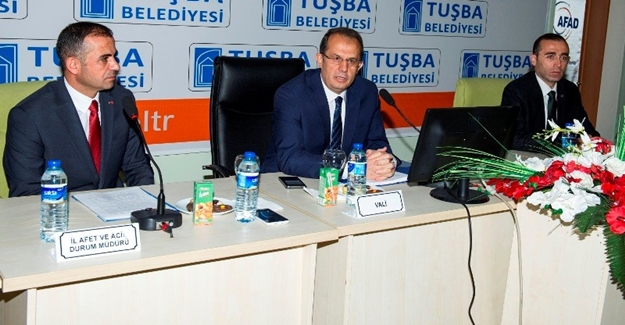 Van’da il afet müdahale planı masa başı tatbikatı
