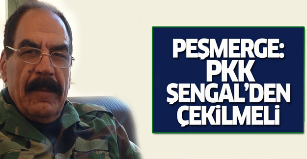 Peşmerge: PKK, Şengal'den çekilmeli