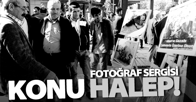 Van’da Halep konulu fotoğraf sergisi