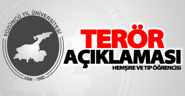 YYÜ Rektörlüğünden Hemşire ve Tıp öğrencisi hakkında açıklama!