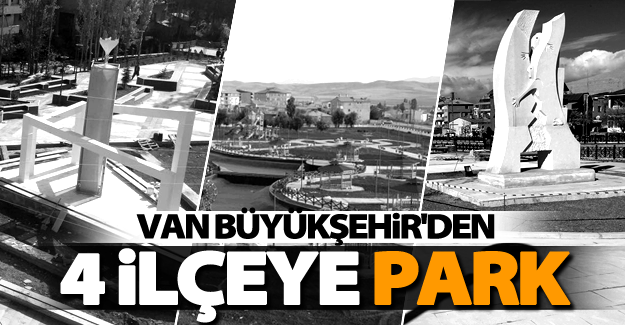 Büyükşehir, 4 ilçeye park yaptı, 208 köye cami ve taziye evi için malzeme desteği