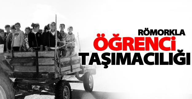 Römorkla öğrenci taşımacılığı