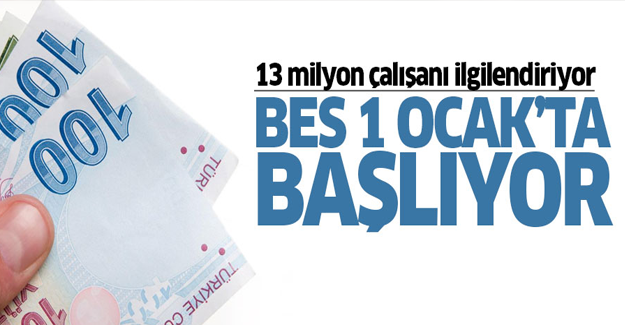 Bireysel Emeklilik Sistemi 1 Ocak'ta başlıyor