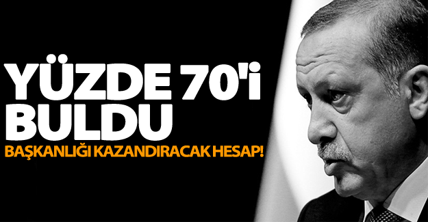 Erdoğan'ın oy potansiyeli başkanlığı kazandıracak hesap!