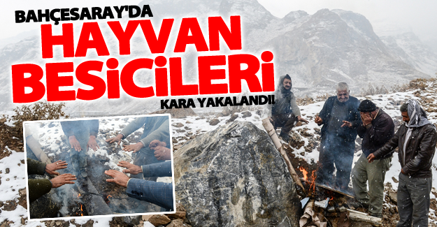 Van'daki hayvan besicileri kara yakalandı!