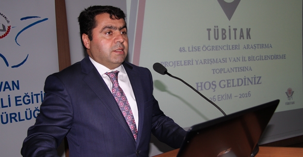 Van’da TÜBİTAK bilgilendirme toplantısı