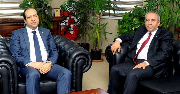 Bakan Yardımcısı Çiftci’den Rektör Battal'a ziyaret