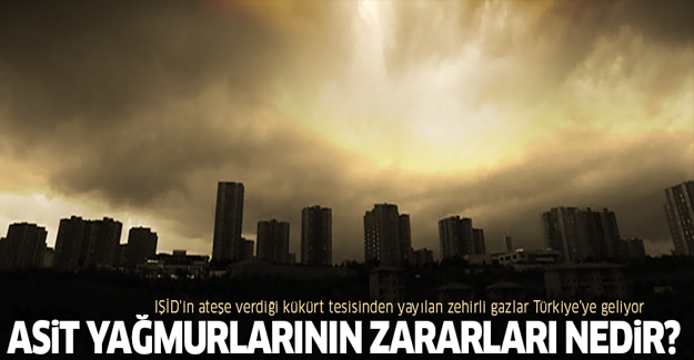 Asit yağmuru tehlikesi devam ediyor! Asit yağmurunun zararları nelerdir?