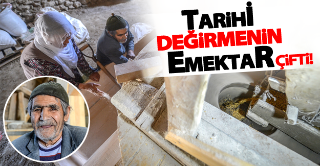 Tarihi Değirmenin Emektar Çifti