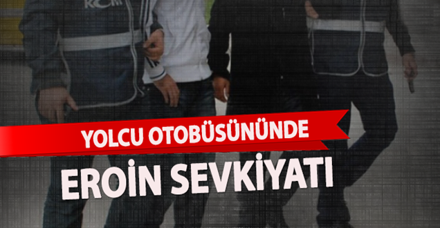 Yolcu otobüsünde uyuşturucu operasyonu!