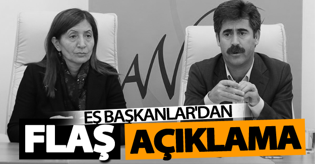 Eş Başkanlar: Mağdur olabiliriz ama kaybetmeyeceğiz