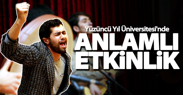 Van'da Etkinliğe biletle değil yardım yaparak girdiler