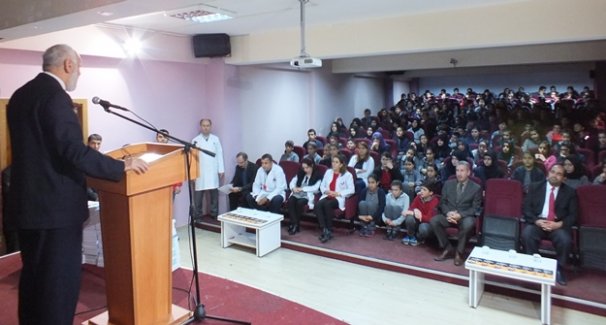 Müftü Arvas TOBB Fen Lisesine ziyaret