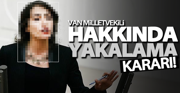 Van Milletvekili hakkında yakalama kararı!