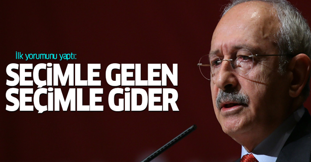 Kılıçdaroğlu'ndan HDP Operasyonu'na ilk yorum!